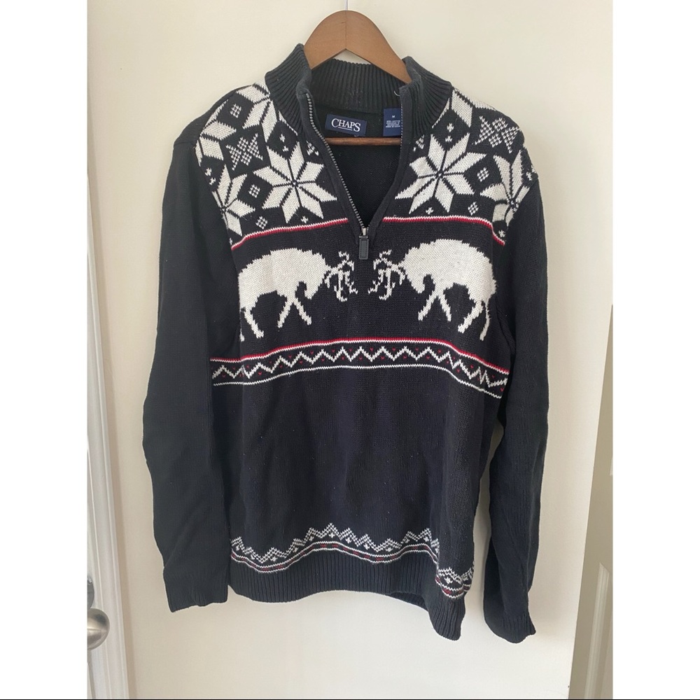 Men’s Chaps Reindeer Sweater